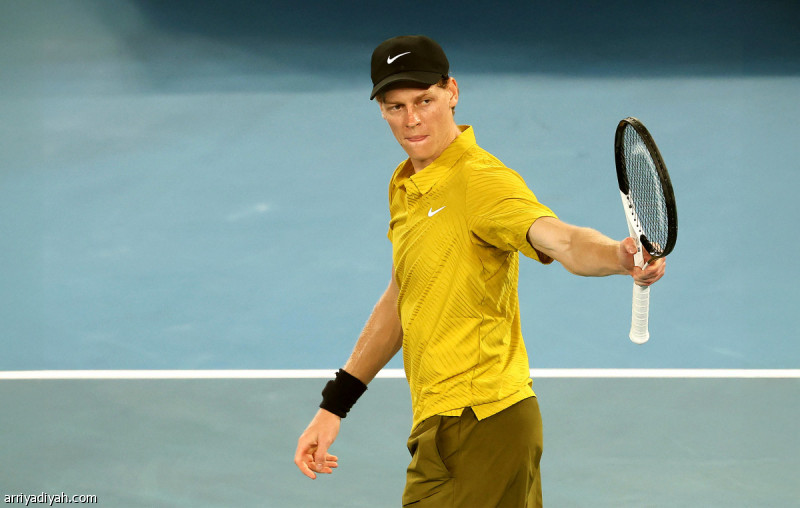 أستراليا المفتوحة.. الحظ والخبرة يُنقذان سينر